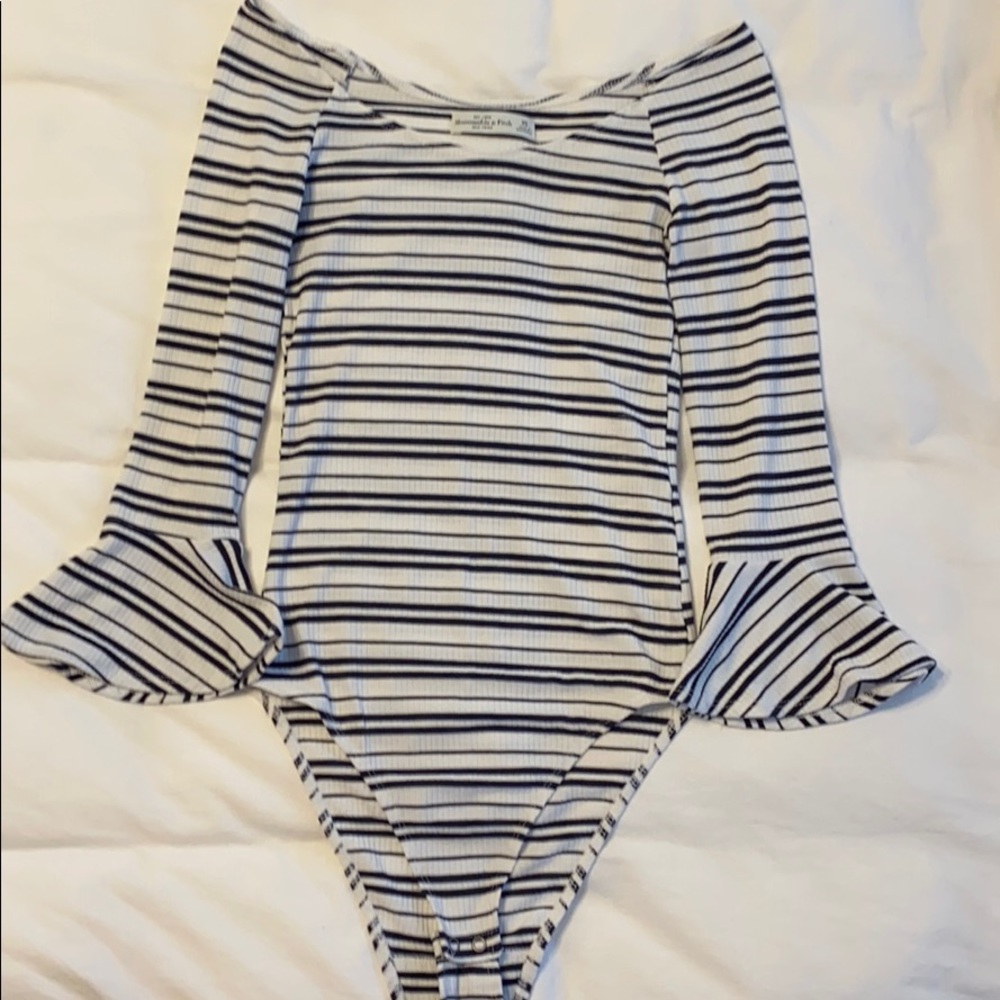 Abercrombie & Fitch Striped Bodysuit